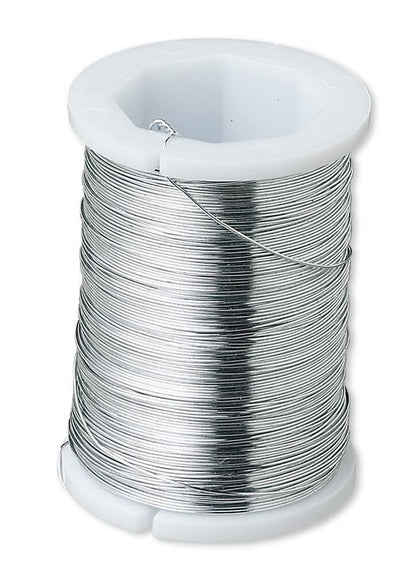 31 Gauge Plated Bead Wrapping Wire 48 yards, 2 Spools