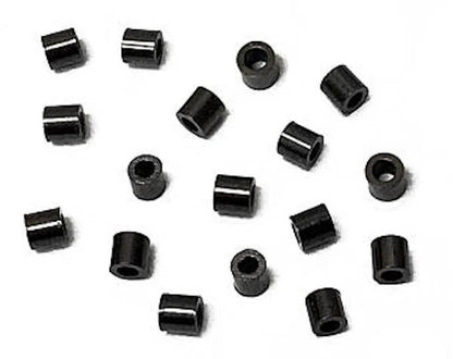 Beadsmith Black Oxide Crimp Tubes, 2.5x2.5mm, 1/2 oz (approx. 250)