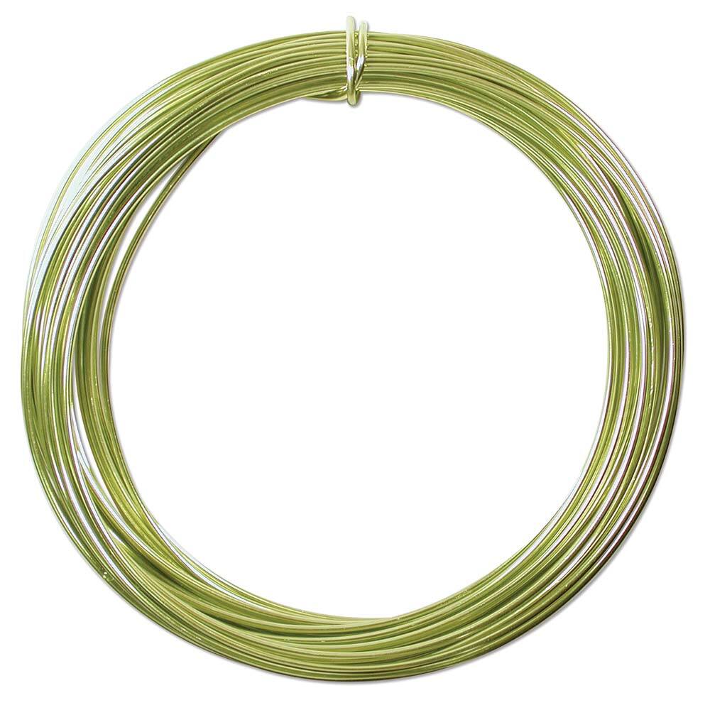 BeadSmith Anodized Aluminum Wire 12 Gauge - 39 Feet
