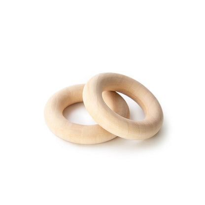 Hardwood Toss Rings, 5 Sizes