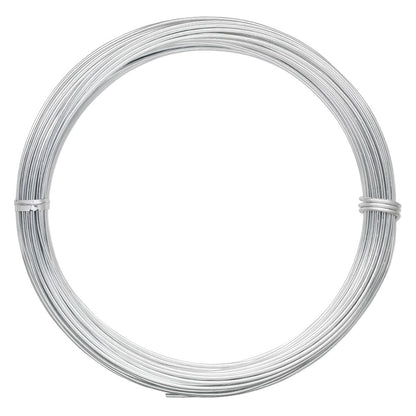 Aluminum Wire 16 Gauge 1.25mm Round, Tarnish Resistant, 45 ft – 5 Colors