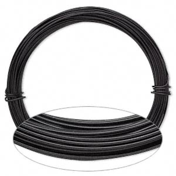 Anodized Aluminum Wire, 18 Gauge, 1mm, 45 Feet