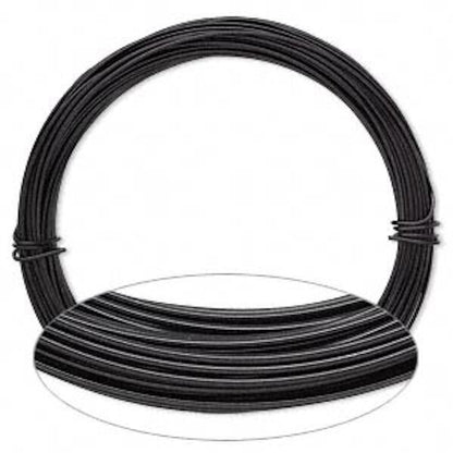 Anodized Aluminum Wire, 18 Gauge, 1mm, 45 Feet