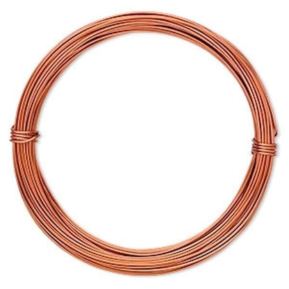 Anodized Aluminum Wire, 18 Gauge, 1mm, 45 Feet