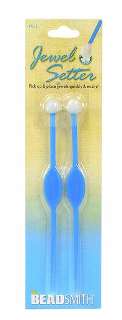 BeadSmith Jewel Setter for Rhinestones & Flat-Back Crystals - 2 pc