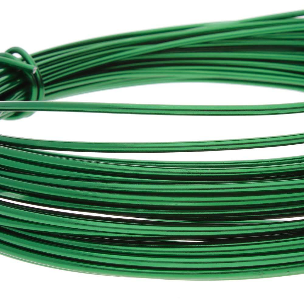 BeadSmith Anodized Aluminum Wire 12 Gauge - 39 Feet