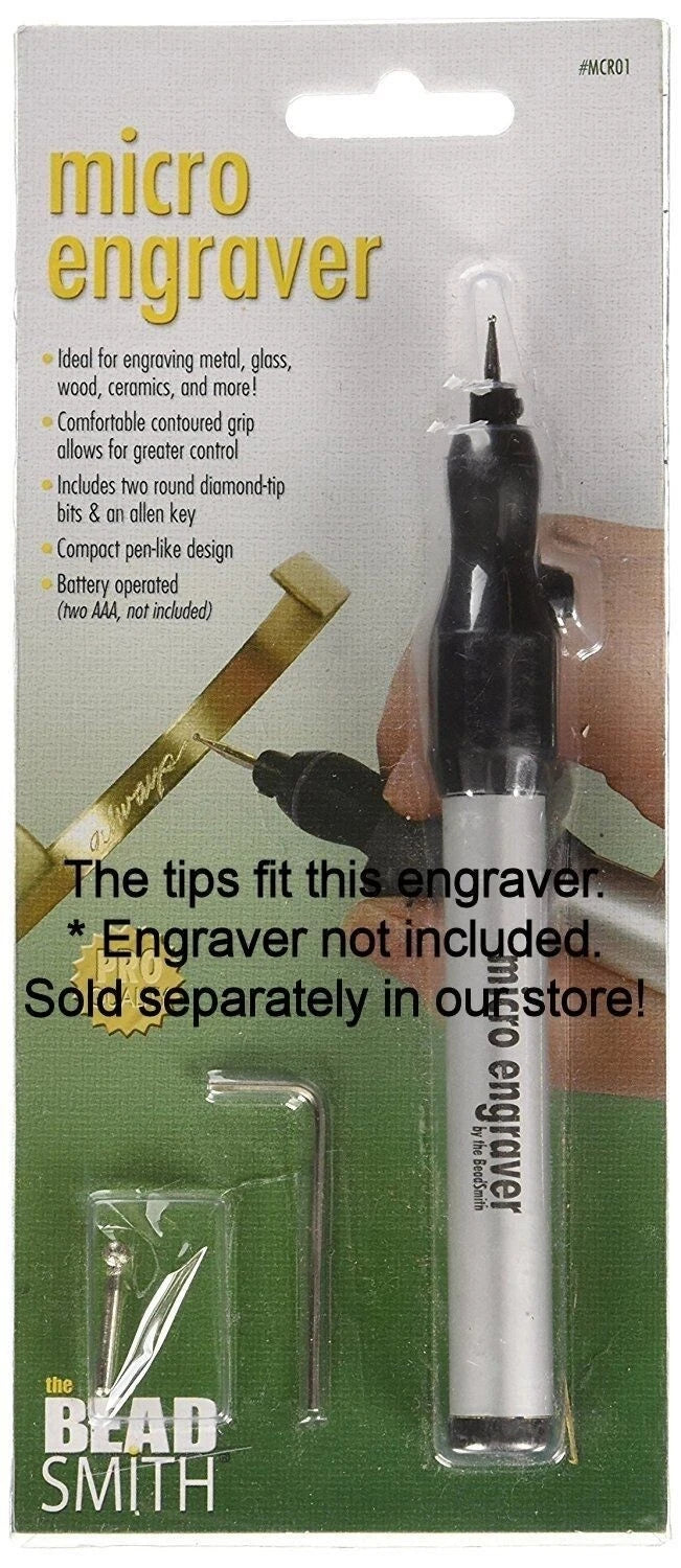 Beadsmith Micro Engraver Replacement Tips - 2 pcs