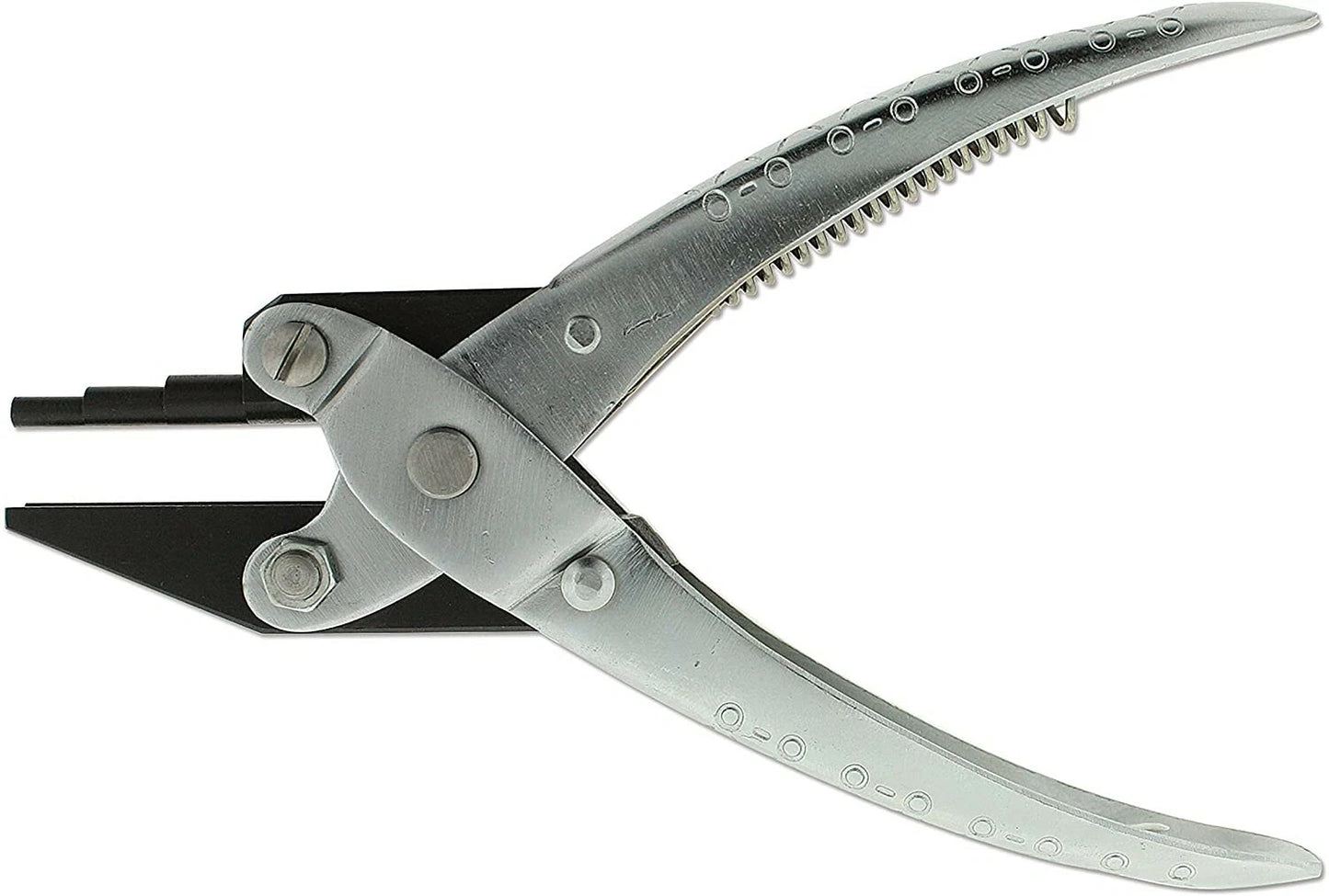 BeadSmith 3-Step Round & Concave Parallel Jaw Pliers, 3/4/5mm Steps, 5-1/2 inch