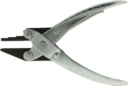 BeadSmith 3-Step Round & Concave Parallel Jaw Pliers, 3/4/5mm Steps, 5-1/2 inch