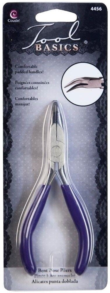 Cousins Bent Nose Chain Pliers 5" for Loops & Bends