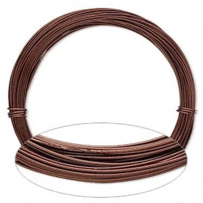 Anodized Aluminum Round Wrapping Wire, 20 Gauge, 45 Feet