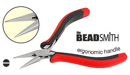 BeadSmith Super Fine Chain Nose Pliers 5"