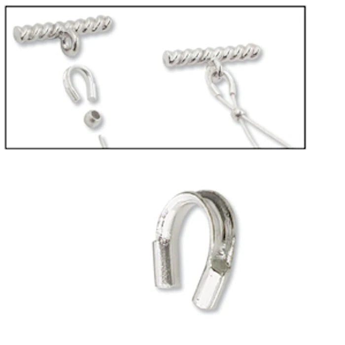Accu-Guard Copper Plated Wire Guardians, 4.5x3mm, 0.5mm ID, 20 pcs