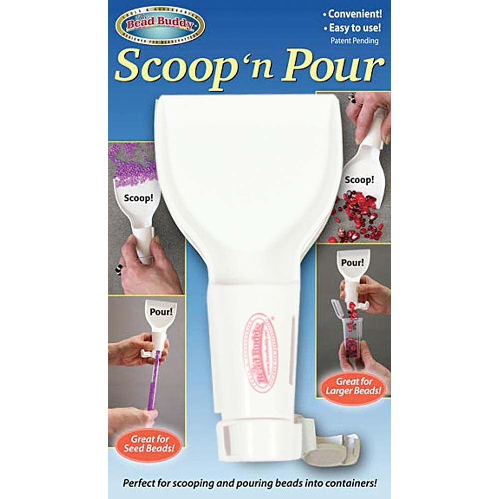 Bead Buddy Scoop 'n Pour with Cap, 1 pc