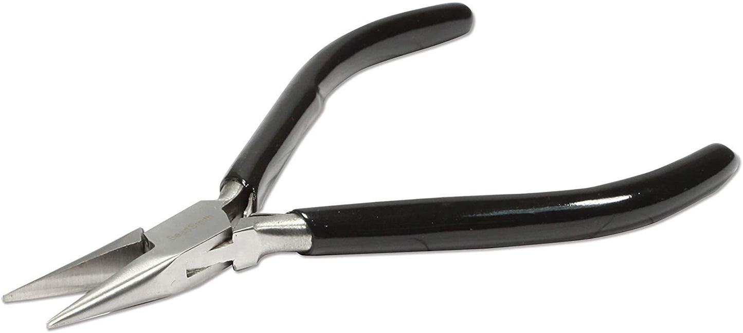BeadSmith Slim Line Super Fine Chain Nose Pliers 4-3/4"