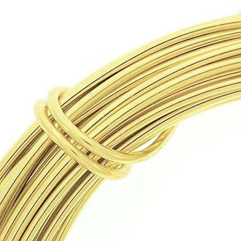 BeadSmith Anodized Aluminum Wire 12 Gauge - 39 Feet
