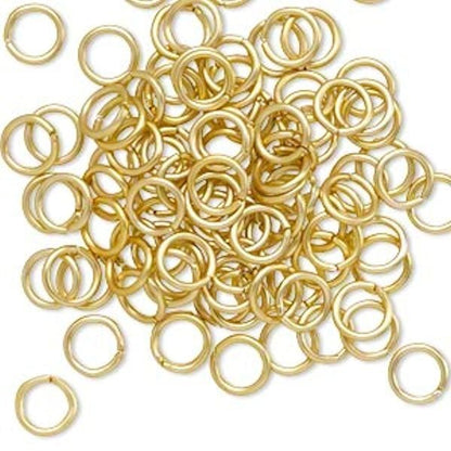 Anodized Aluminum Jump Rings 20 Gauge 4mm - 100 pcs