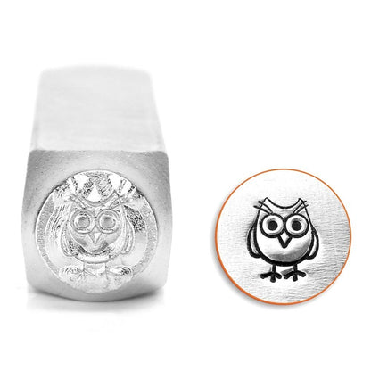 ImpressArt Hootie Owl Metal Stamp 6mm