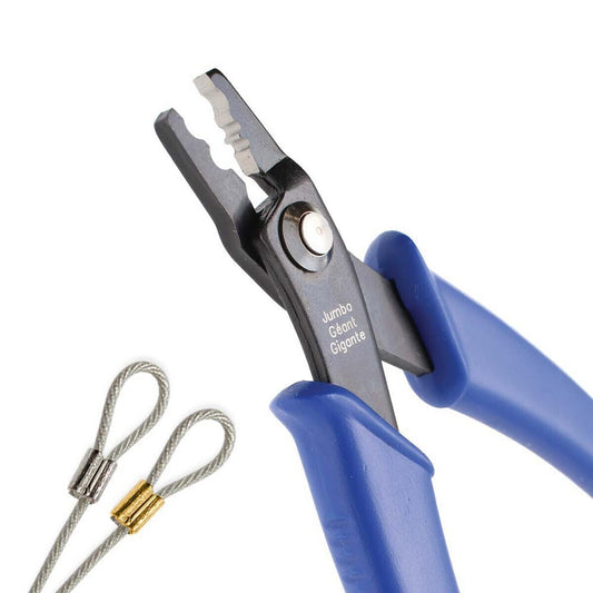 Jumbo Mighty Crimping Pliers, 5⅛ Inch – BeadSmith