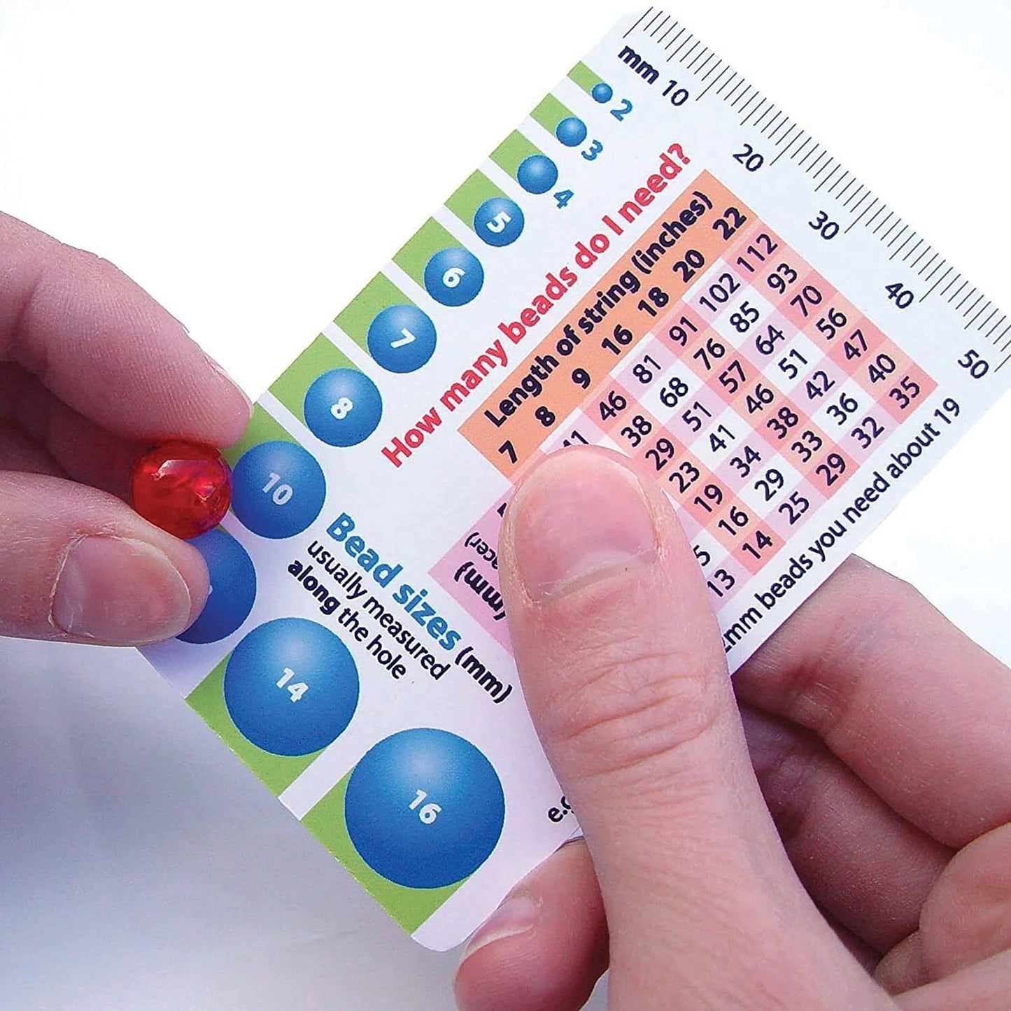 BeadSmith Bead Oracle Wallet Reference Card