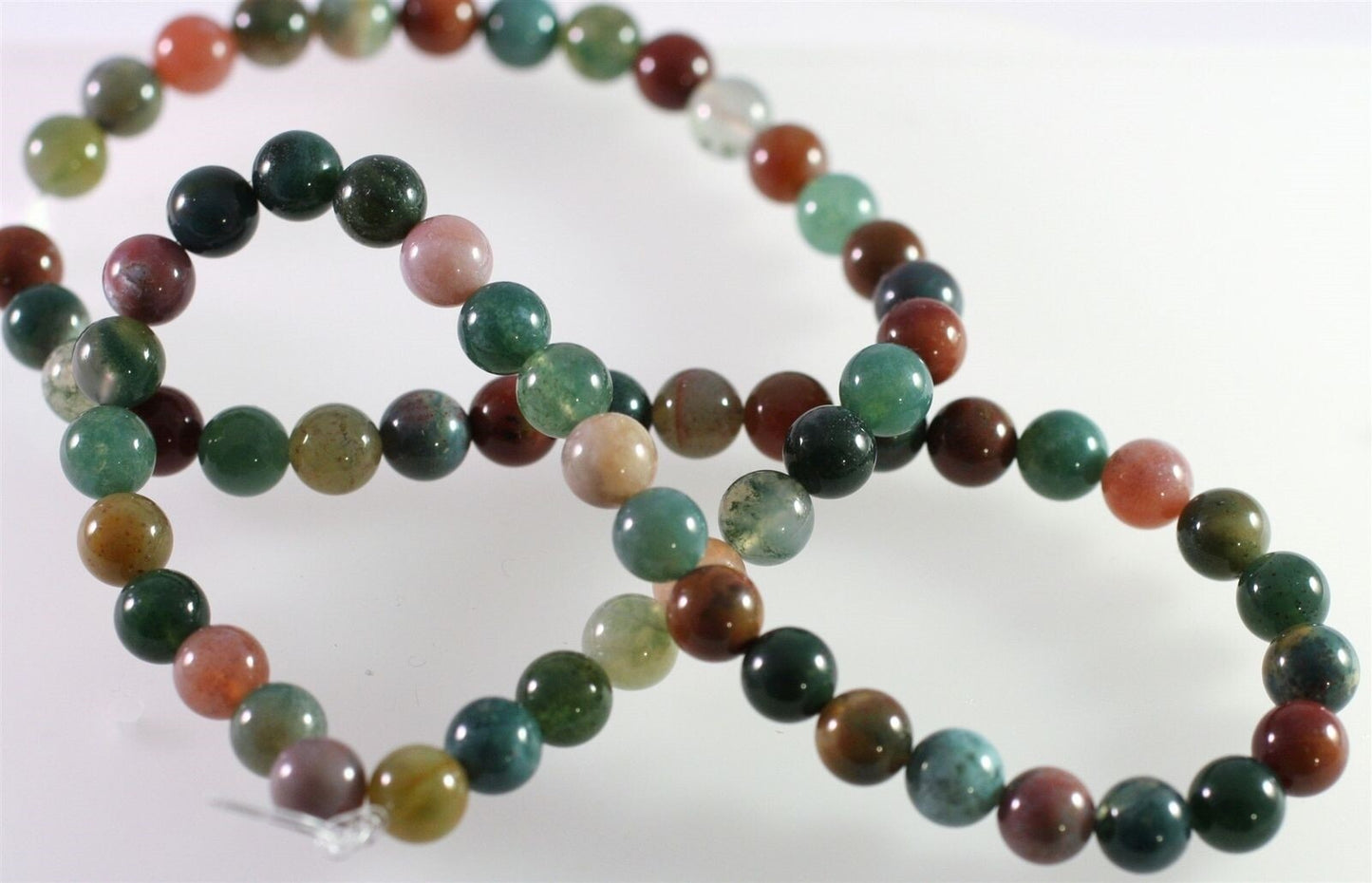 Beads, Fancy Jasper (Natural) B Grade 6mm Round, 1 Strand (approx. 67 pcs)