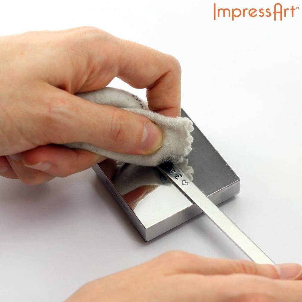 ImpressArt Black Stamp Enamel Marker for Metal Stamping