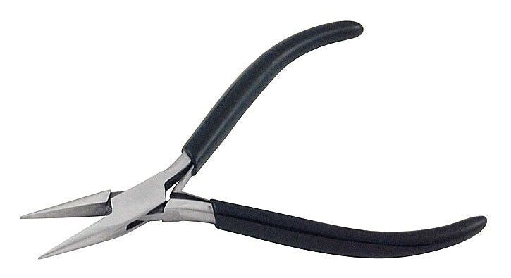 BeadSmith Slim Line Super Fine Chain Nose Pliers 4-3/4"