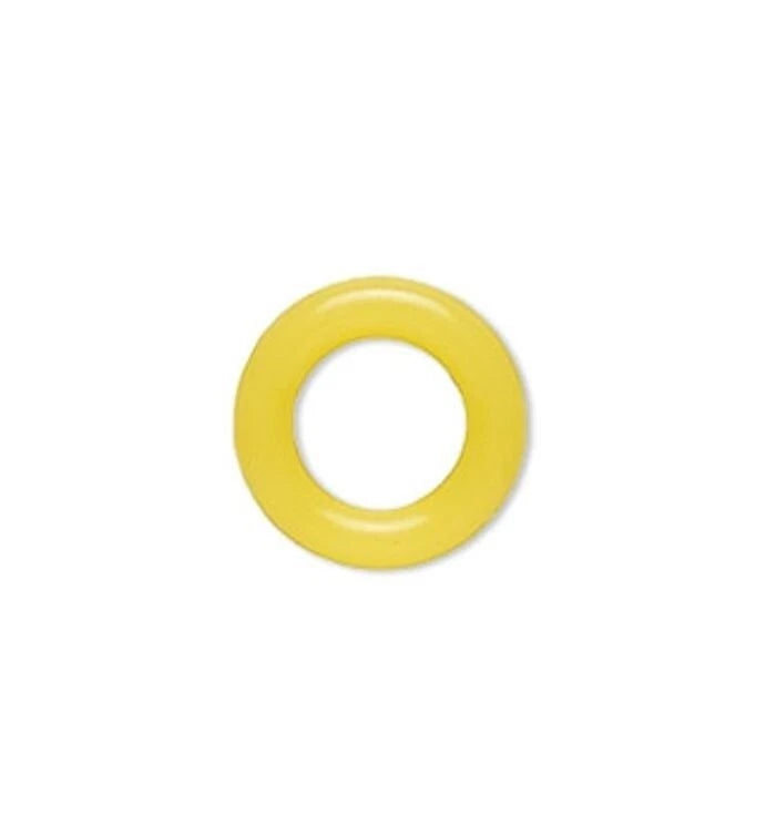Oh! Ring Daffodil Yellow Silicone Rings, 5mm, 2.5mm ID, 500 pcs