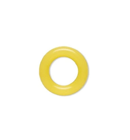 Oh! Ring Daffodil Yellow Silicone Rings, 5mm, 2.5mm ID, 500 pcs