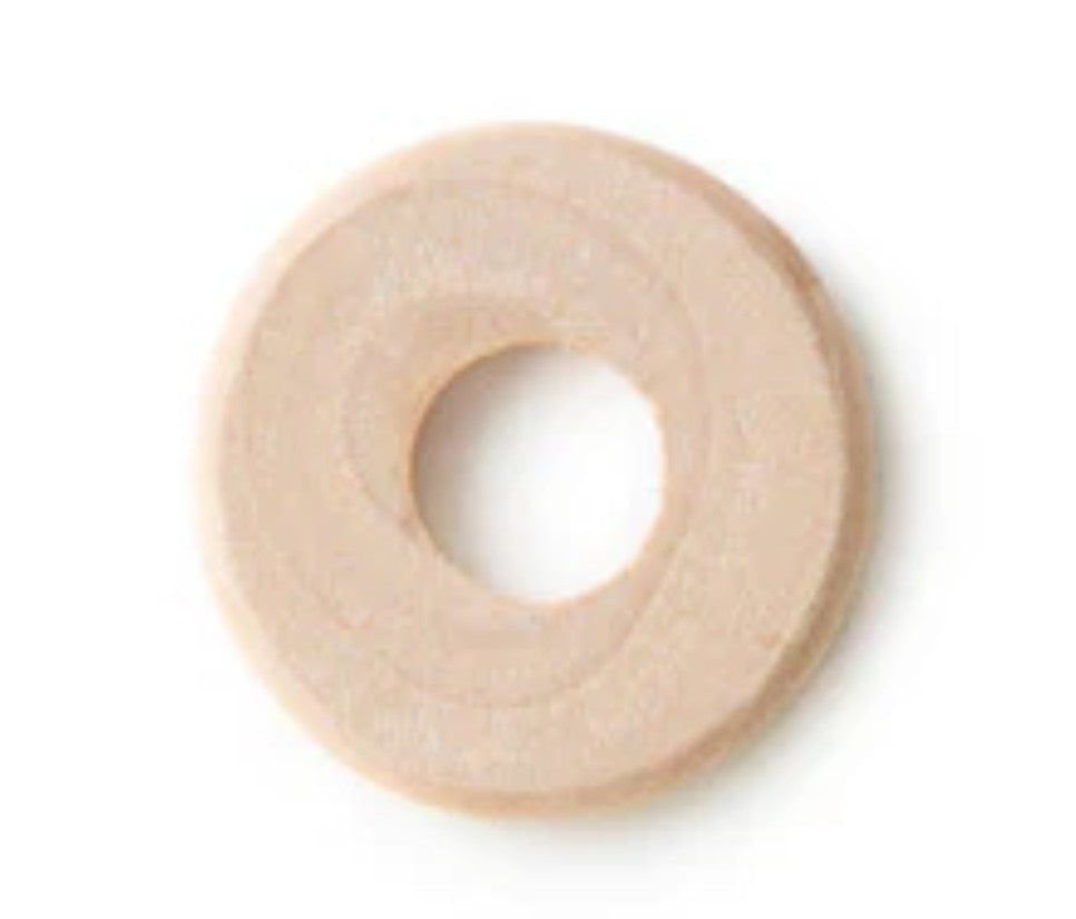 Wood Washer Discs, Birch Hardwood, 1 inch, 24 pcs