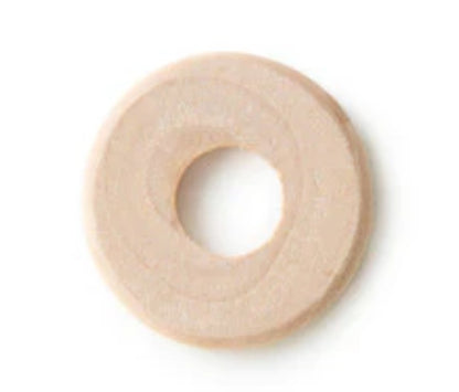 Wood Washer Discs, Birch Hardwood, 1 inch, 24 pcs