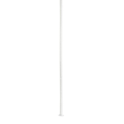 Beadsmith Silver Plated Brass Head Pins, 3 inch, 21 Gauge - 144 pcs