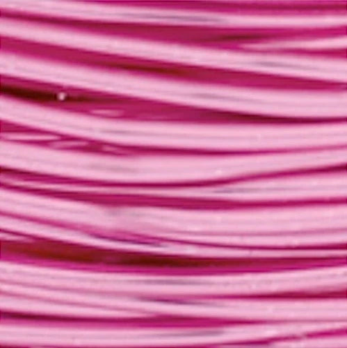 Artistic Wire Silver Plated Rose Pink Wrapping Wire, 22 Gauge (0.64mm), 8 yd