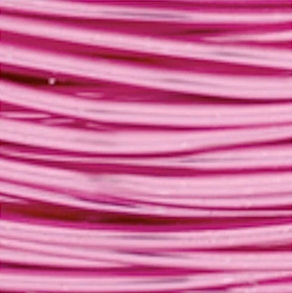 Artistic Wire Silver Plated Rose Pink Wrapping Wire, 22 Gauge (0.64mm), 8 yd